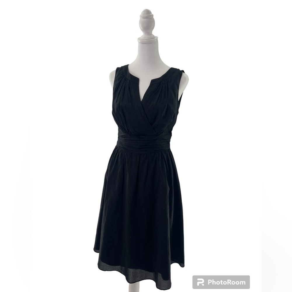 White House Black Market Sleeveless Cotton Dress